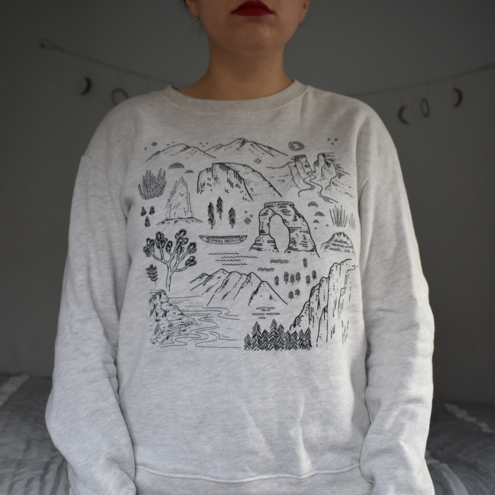 Parks Project Grey Sweater
